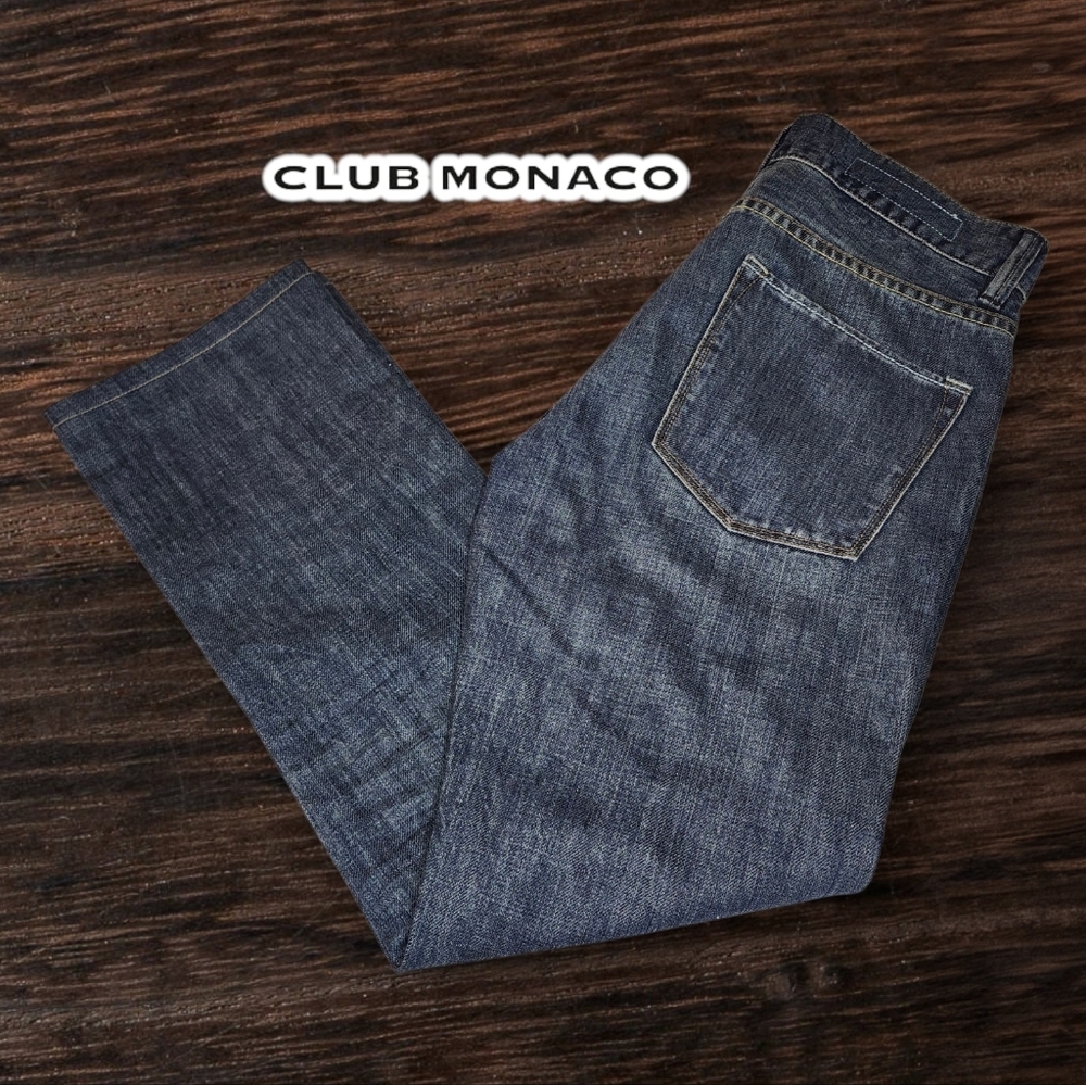 CLUB MONACO Slim Straight Jeans - 28